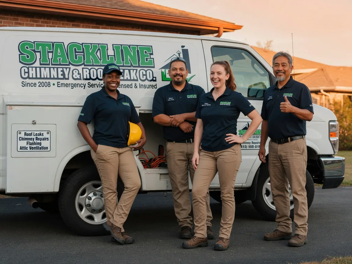 Chimney flashing repair company in Danville, IL